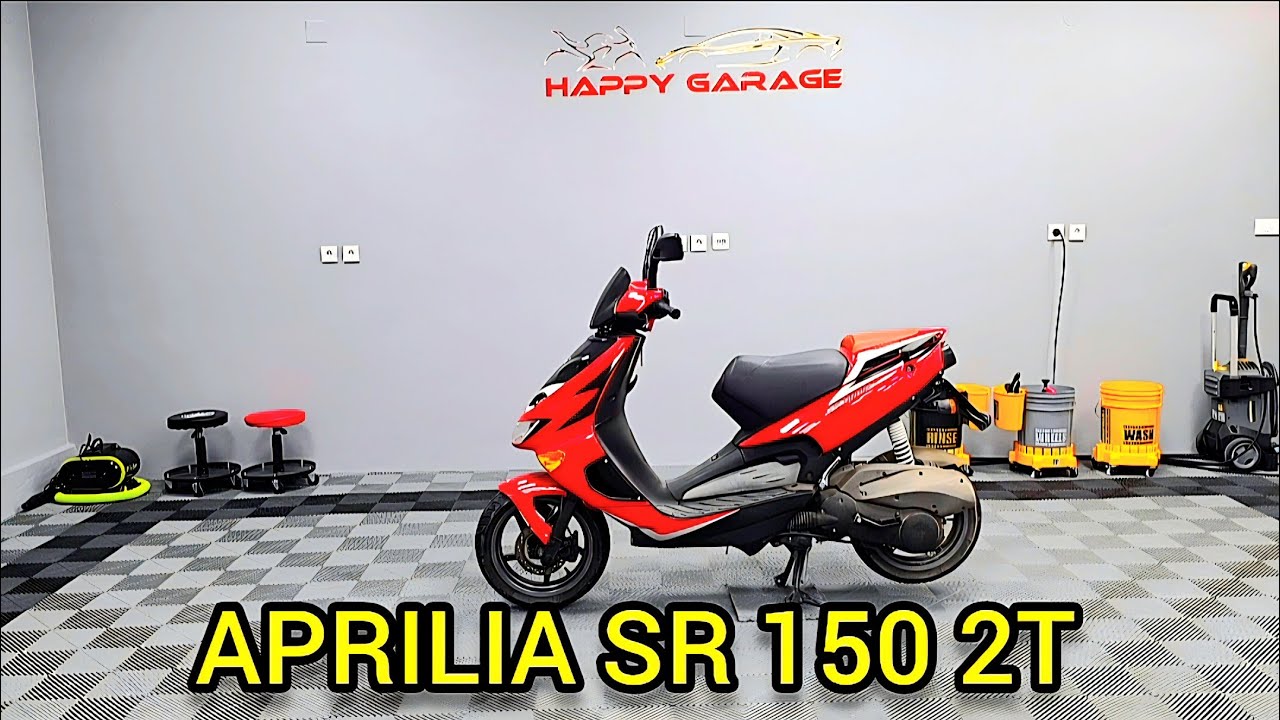 RESTAURACIJA APRILIA SR 150 VIDEO 1 DETALJNO PRANJE 