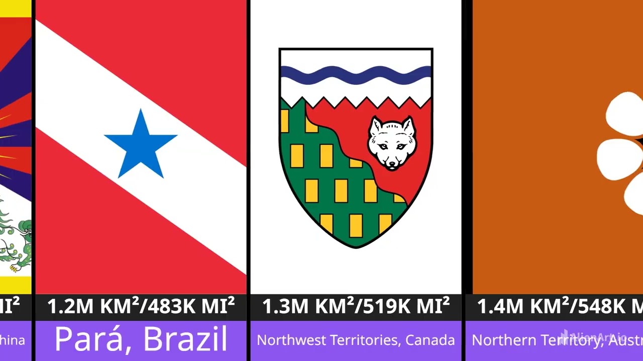 (FIXED) The Top 30 Largest Country Subdivisions (read description)