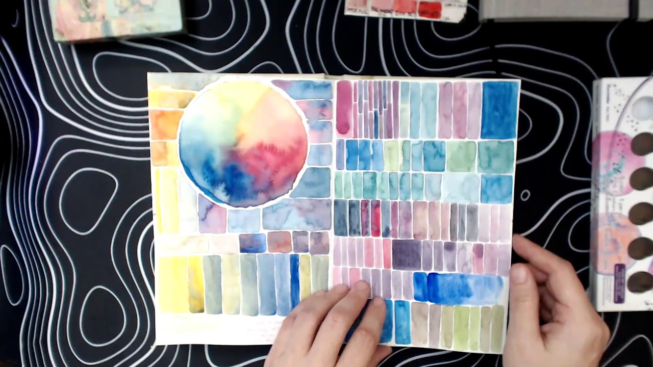 Two Sketchbooks and some Watercolor Swatching