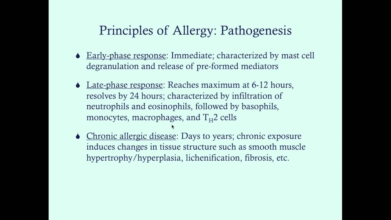 Principles of Allergy - CRASH! Medical Review Series