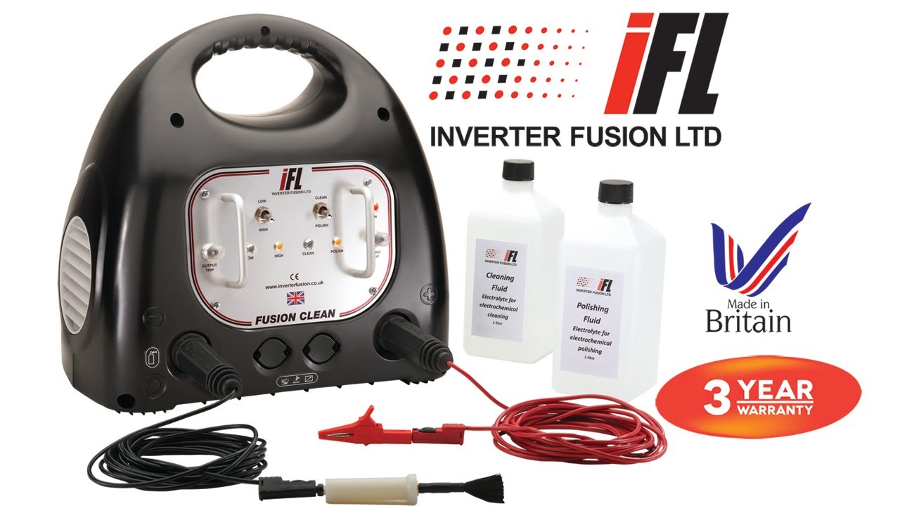 Fusion Clean Stainless Steel Weld Cleaner - Now With A 3 Year Warranty