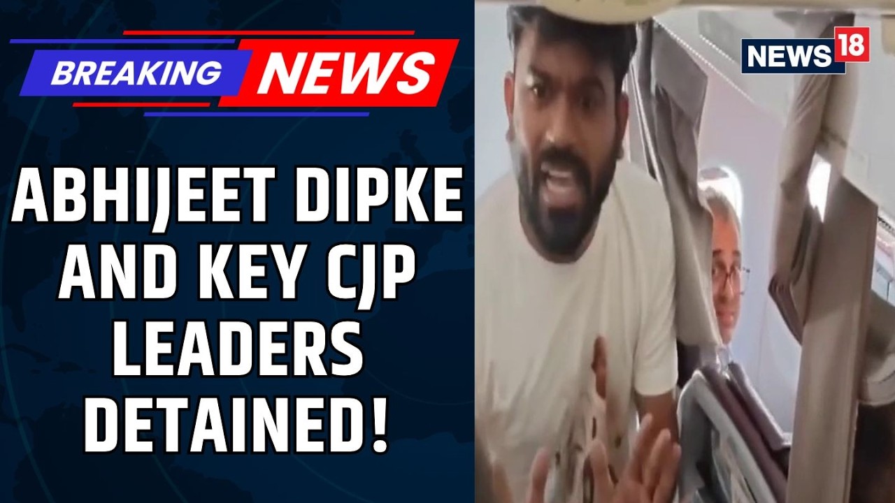 High Drama at Delhi Airport: Leaders of Cockroach Janta Party Detained Ahead of Protests | News18