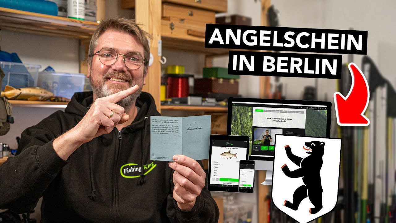 Angelschein in Berlin online machen 🎣 (schnell, sicher und gut ausgebildet)