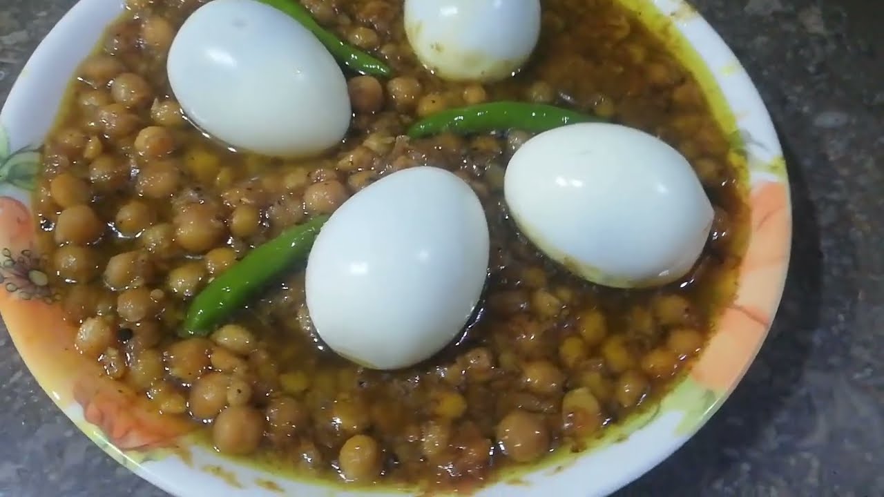 Anda Chana Recipe | Chanay Recipe | انڈا چنے کی ترکیب | Lahori Cholay recipe | Lahori Chana