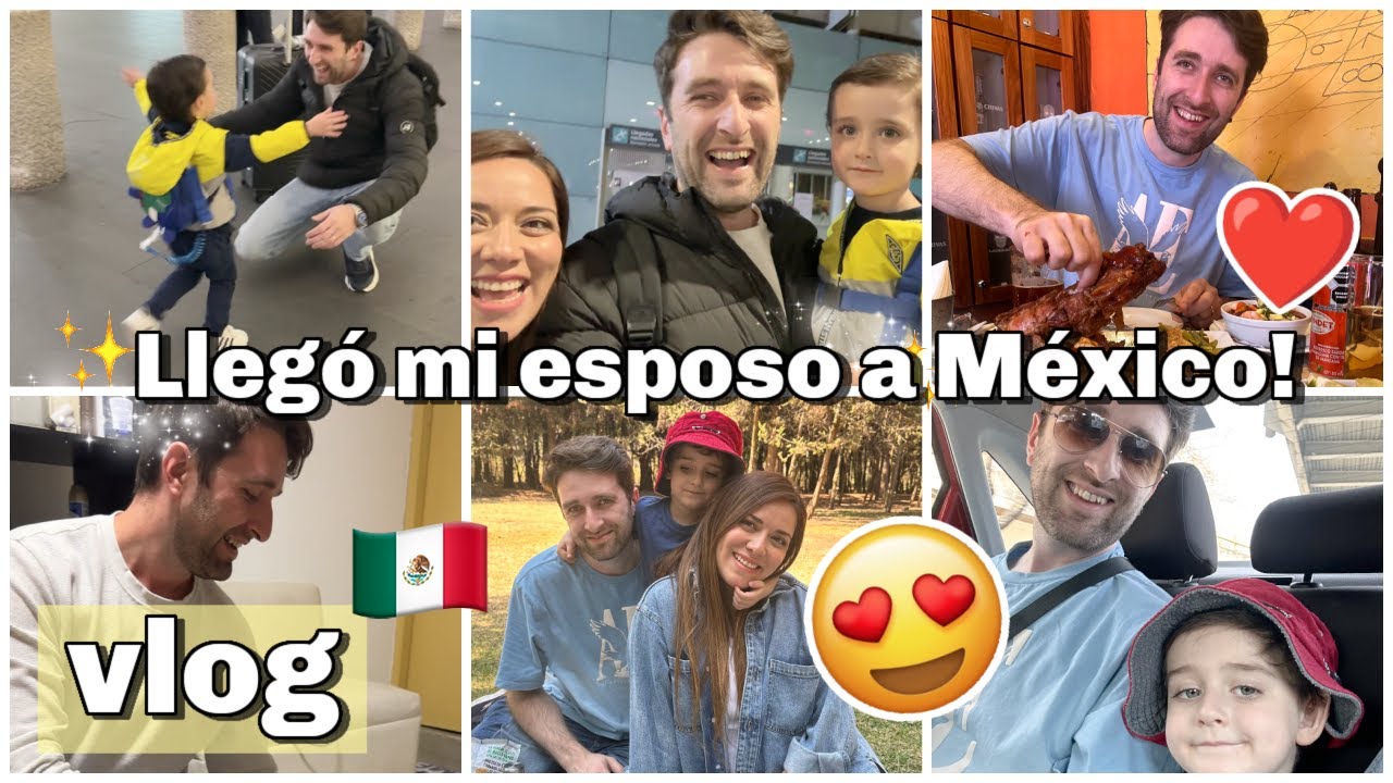 Nos Reencontramos en MÉXICO 🇲🇽 + Vlog en familia🥰 Probando Comida Mexicana + Coyoacán - Amuzkis