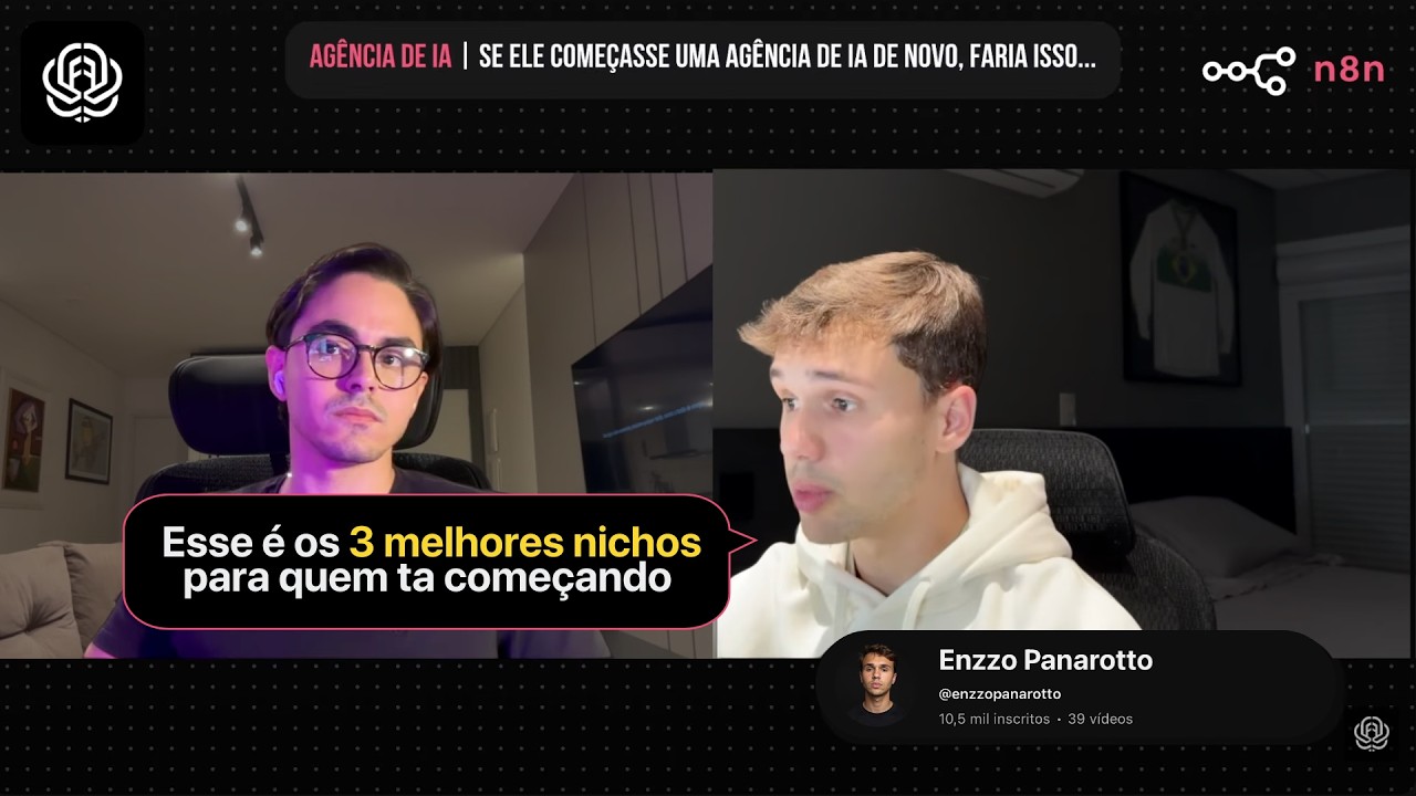 Se ele começasse uma agência de IA de novo, faria isso... @enzzopanarotto