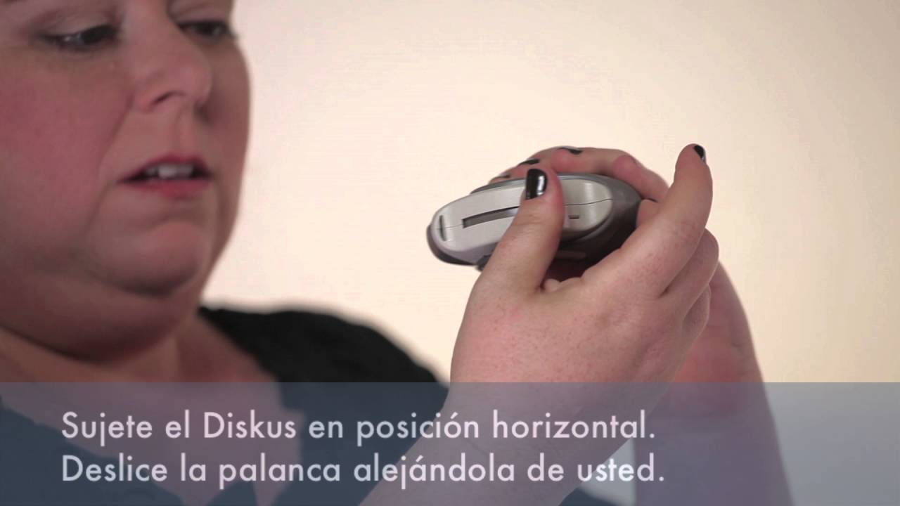 Cómo usar un inhalador para el asma Diskus®