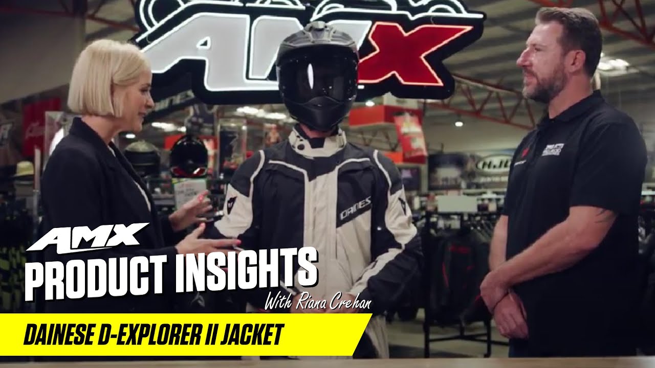 Dainese D-Explorer II Jacket - AMX Product Insights with Riana Crehan