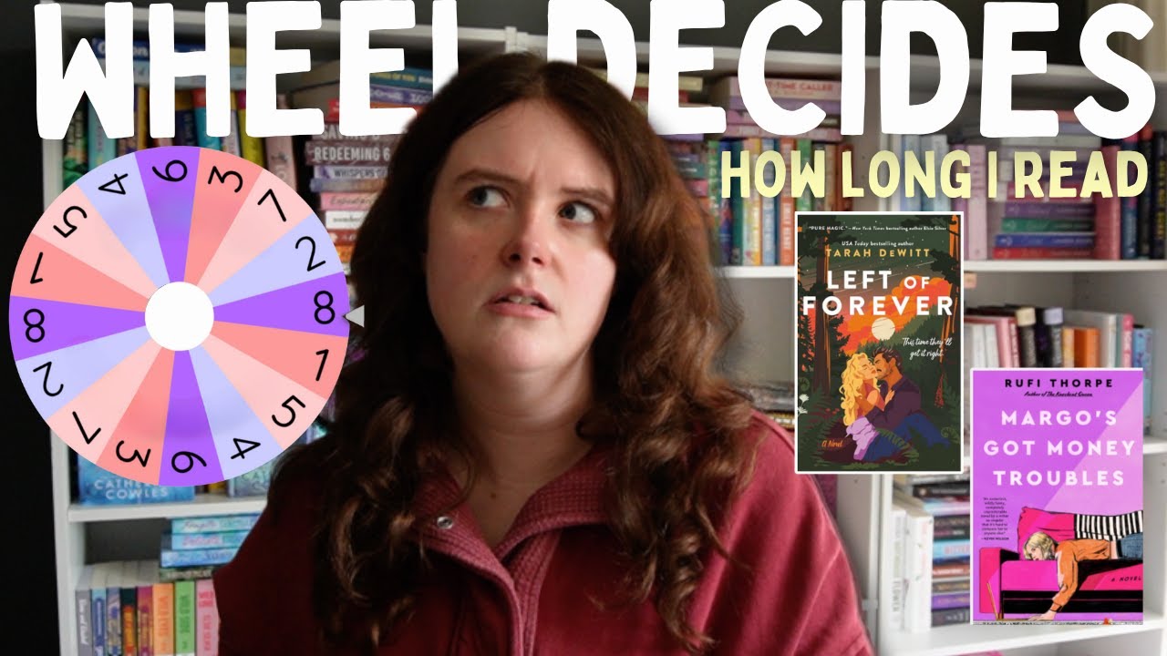 Random Number Generator Decides How Many Hours I Read for a Week | READING VLOG