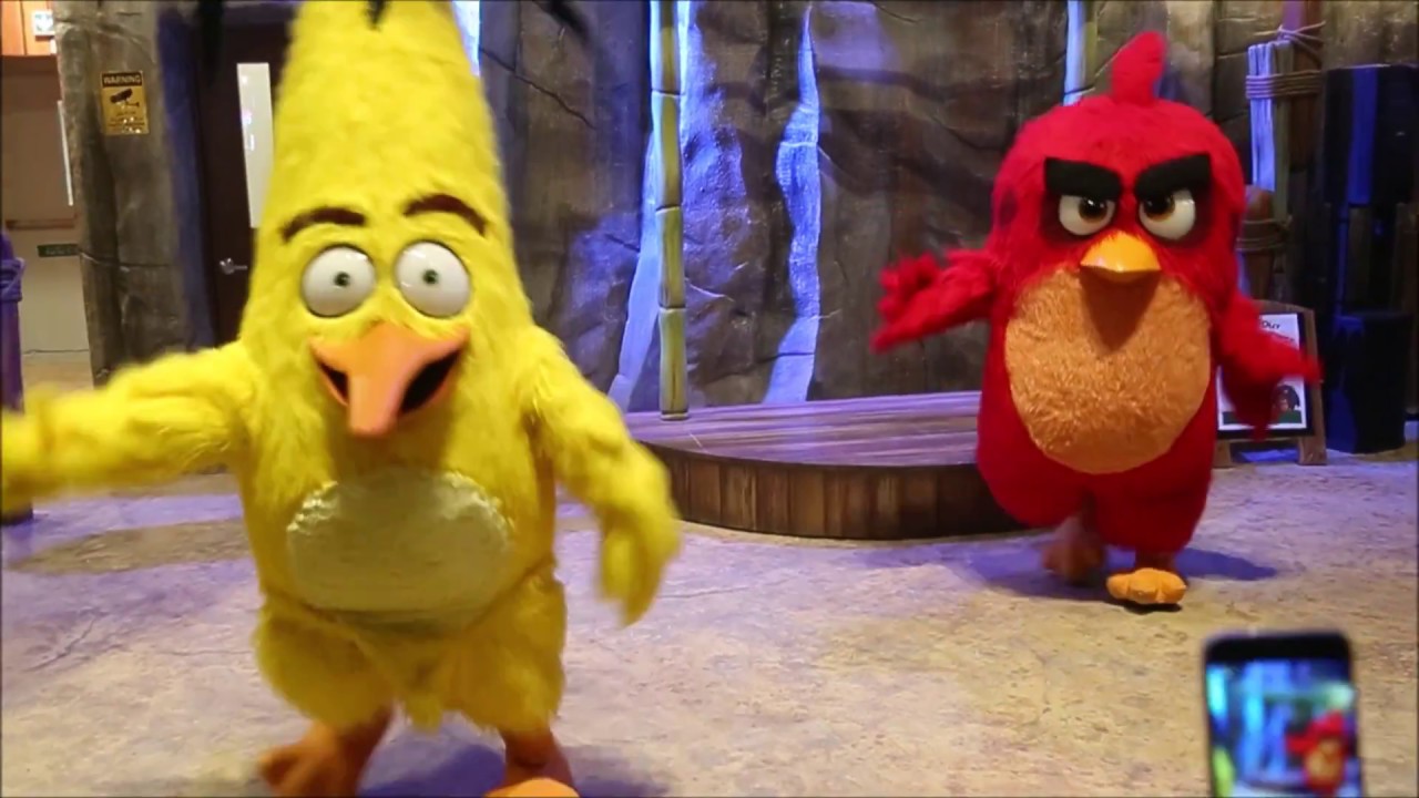 Angry Bird World entertainment theme park opened at Doha Festival city in Qatar