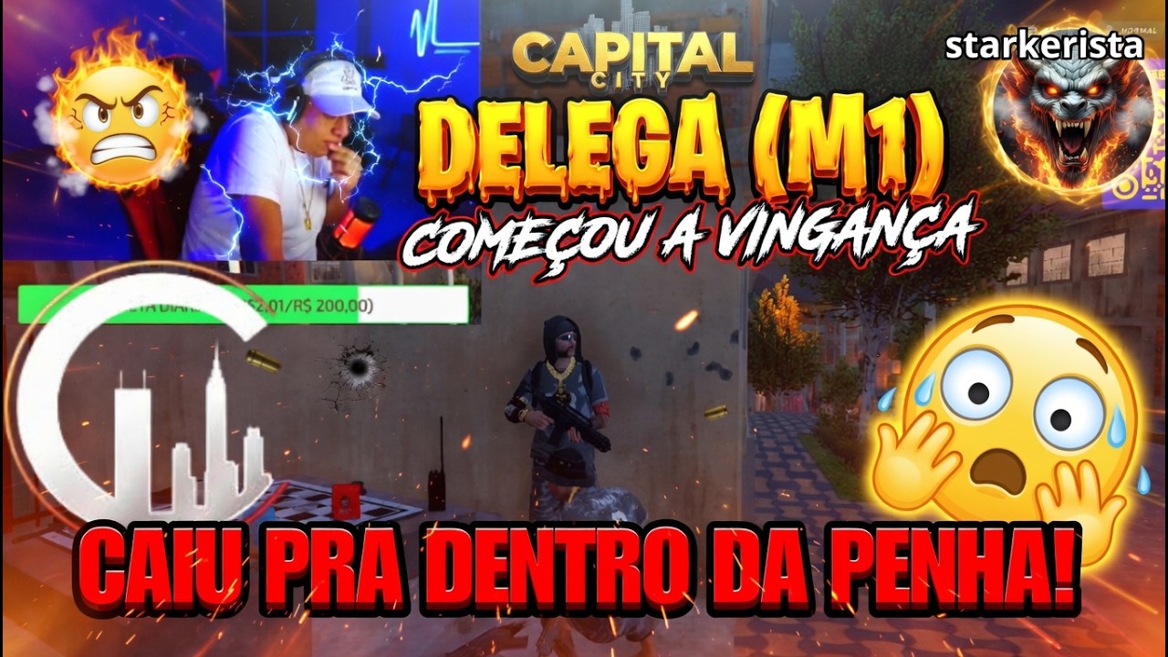 Delega pulou na Penha e começou a sua vingança por Jacaré ter ido todas as noites à M1.👀
