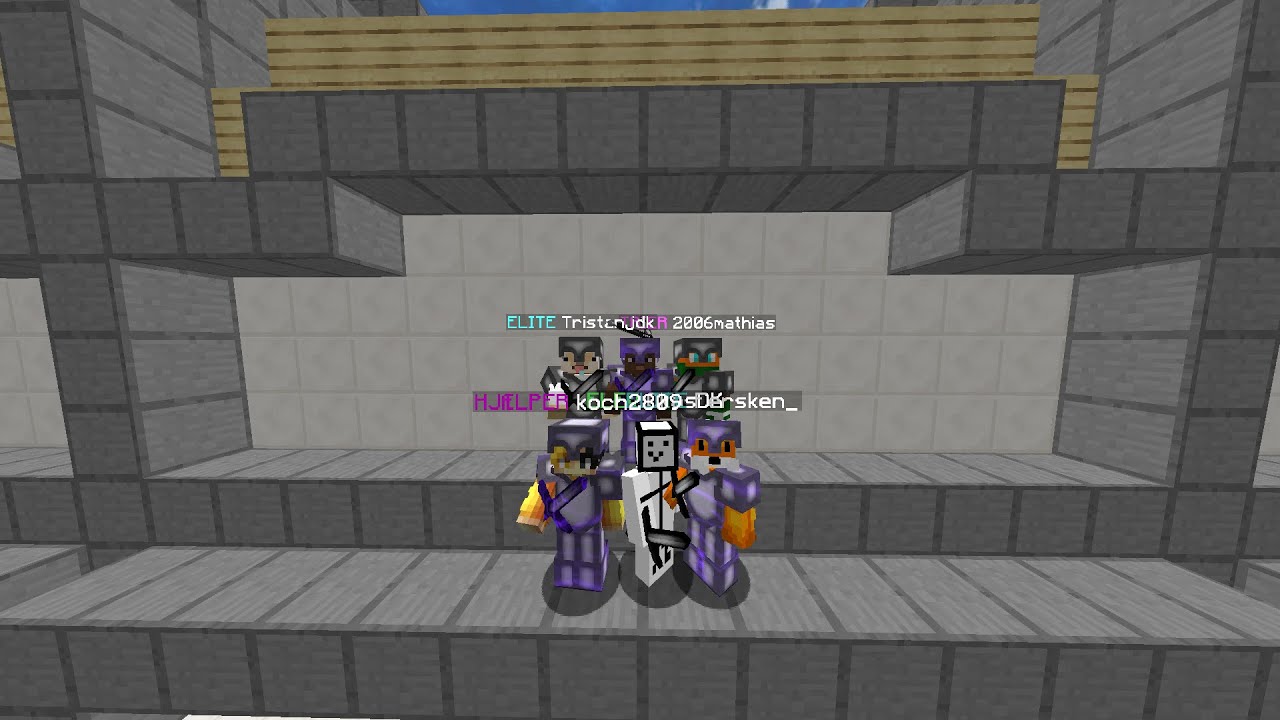 (Dansk Minecraft) Mecraft Skole Prison: Montage + Vagtkill :D #1