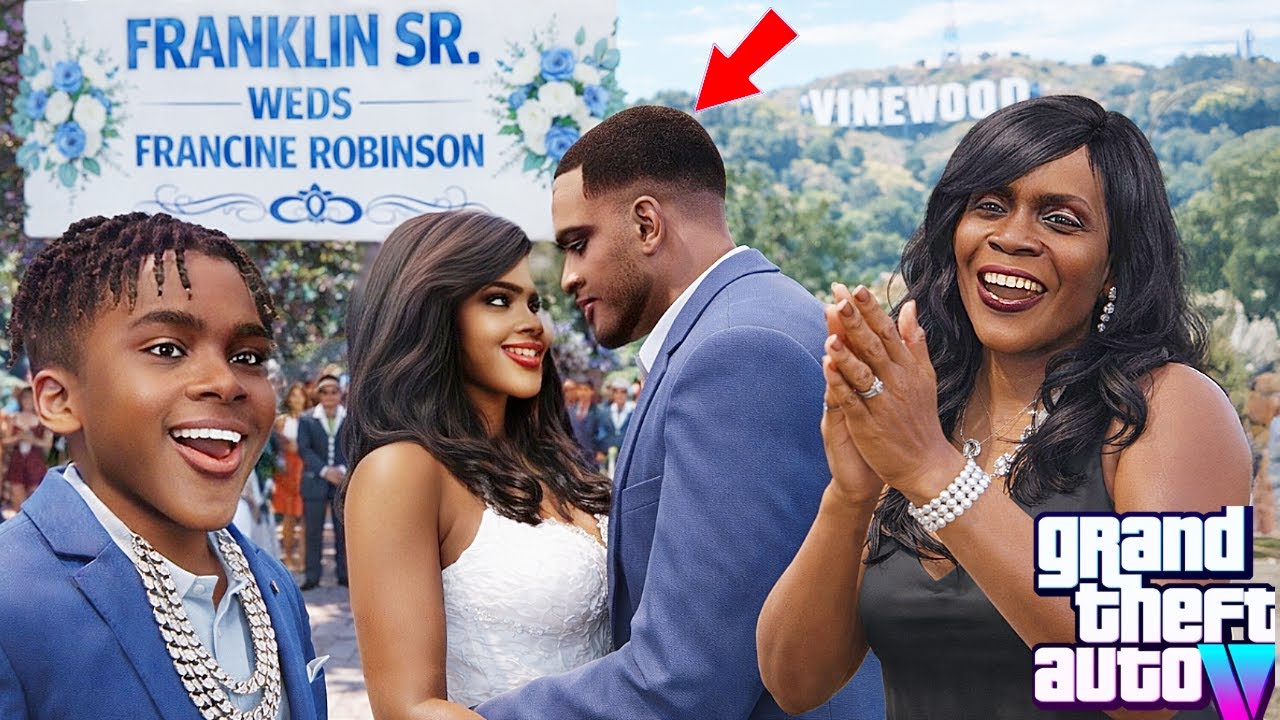 👶🏽💖💍 Kid Franklin&rsquo;s Mom and Dad Official Wedding 💍💖👶🏽GTA 5 Kid Franklin Real Life Mod S1 EP43