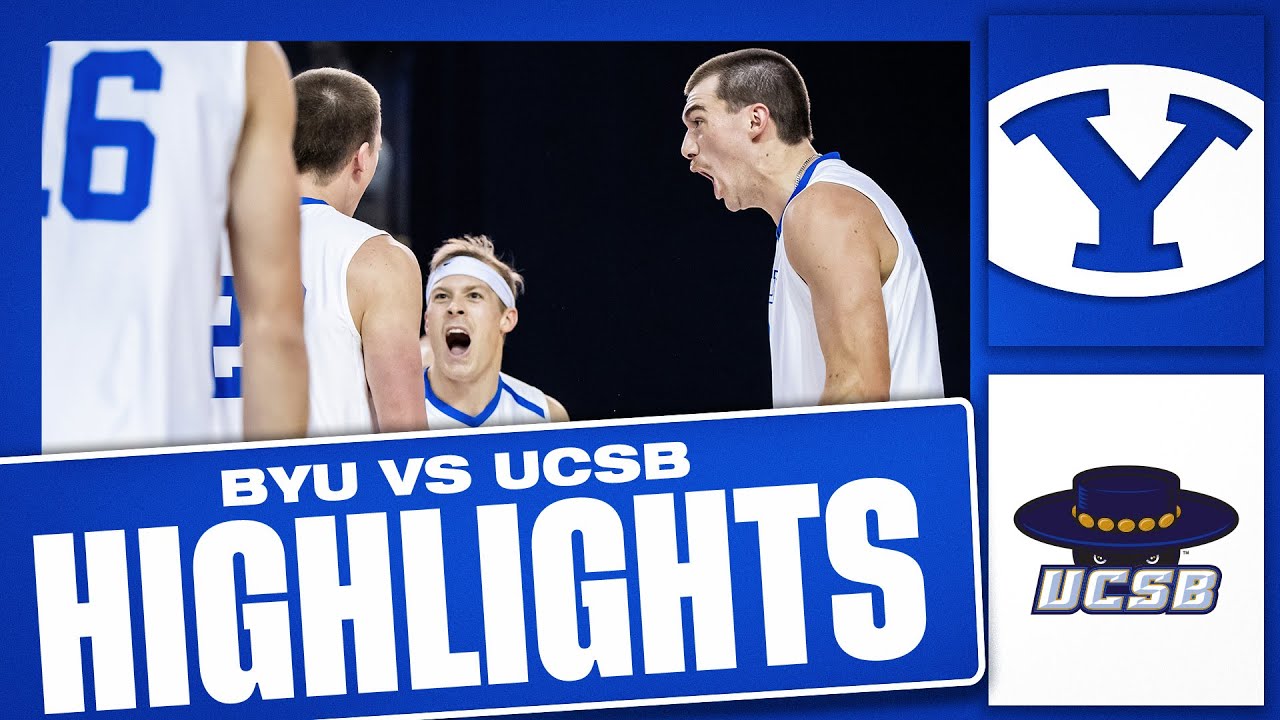 Мужская волейбольная команда BYU против UC Santa Barbara - Игра 2 || Полные видеообзоры игры (2026)