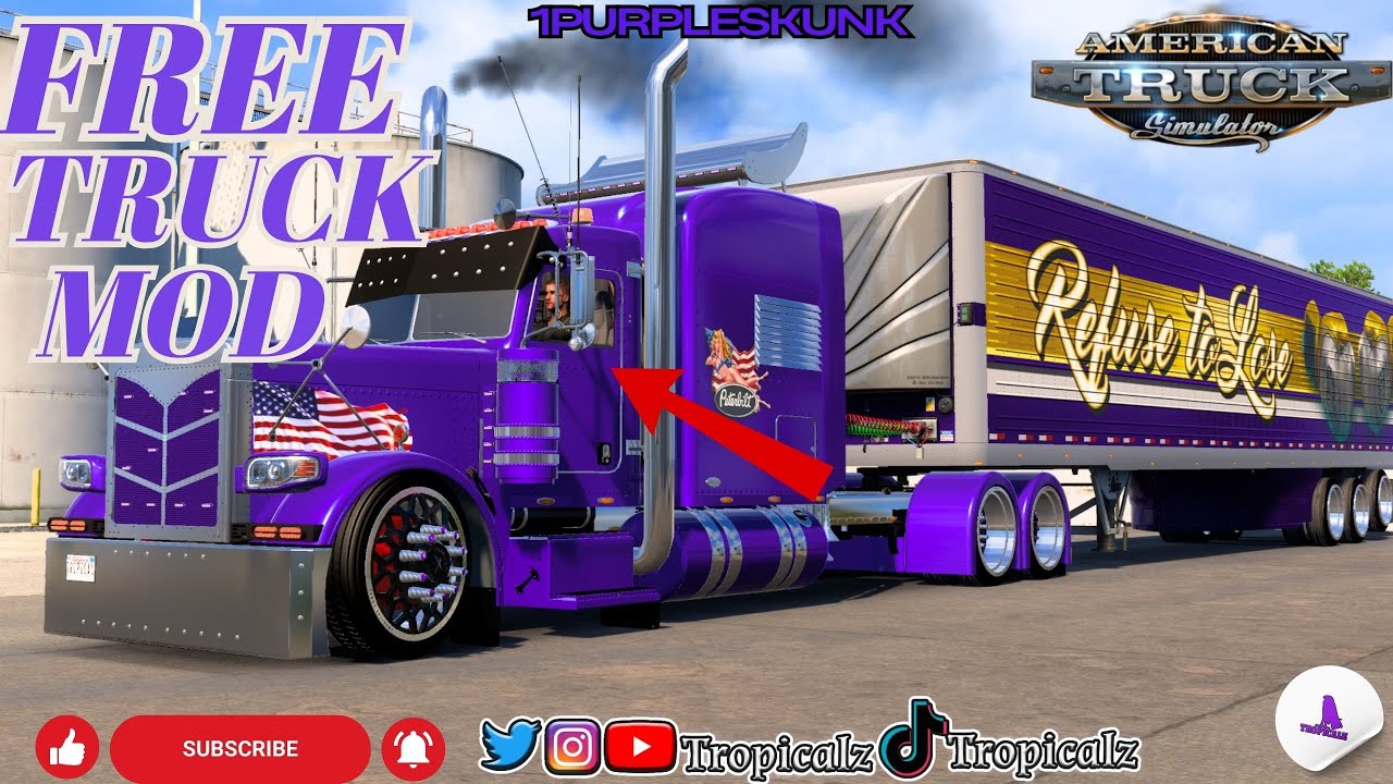 ATS - Peterbilt 389 latest Version 1.57 ATS FREE TRUCK MOD UltraCab options!