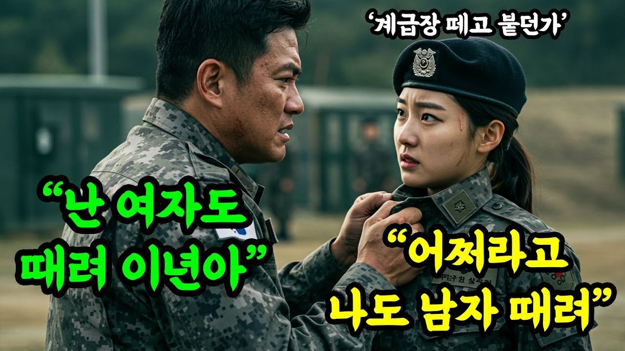 난 여자도 패  육탄전 훈련에서 여군 얕보던 대령들, 그녀는 707 특전사 교관 출신이었습니다  #오디오북