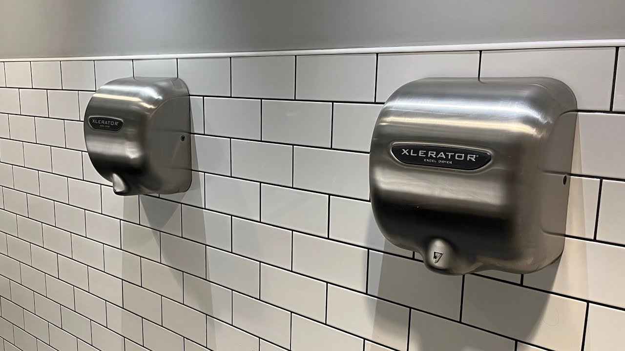 Excel Dryer Xlerator Hand Dryers at Leeds Corn Exchange 🚹
