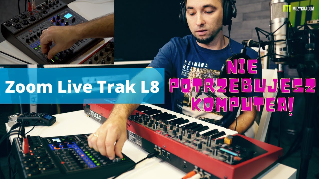 Zoom LiveTrak L8 TEST (Review)