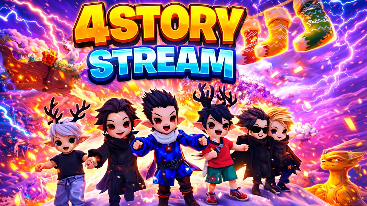 THE BEST 4STORY STREAMER IN THE WORLD AT NIGHT STREAM | 4Vision