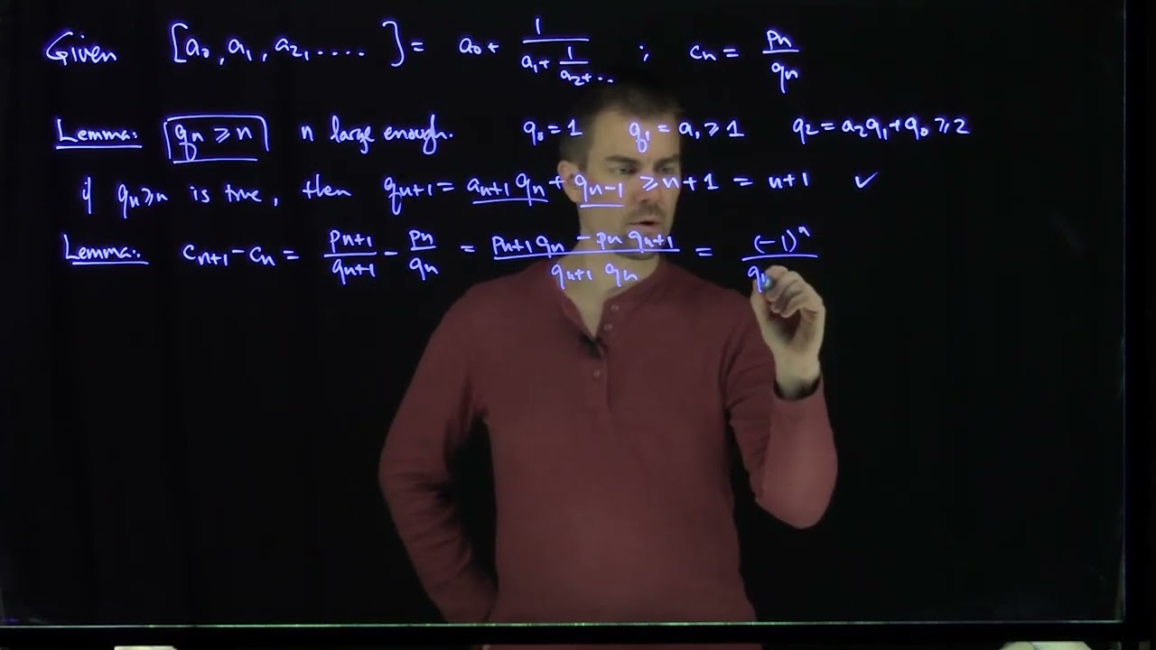 Infinite Continued Fractions Converge