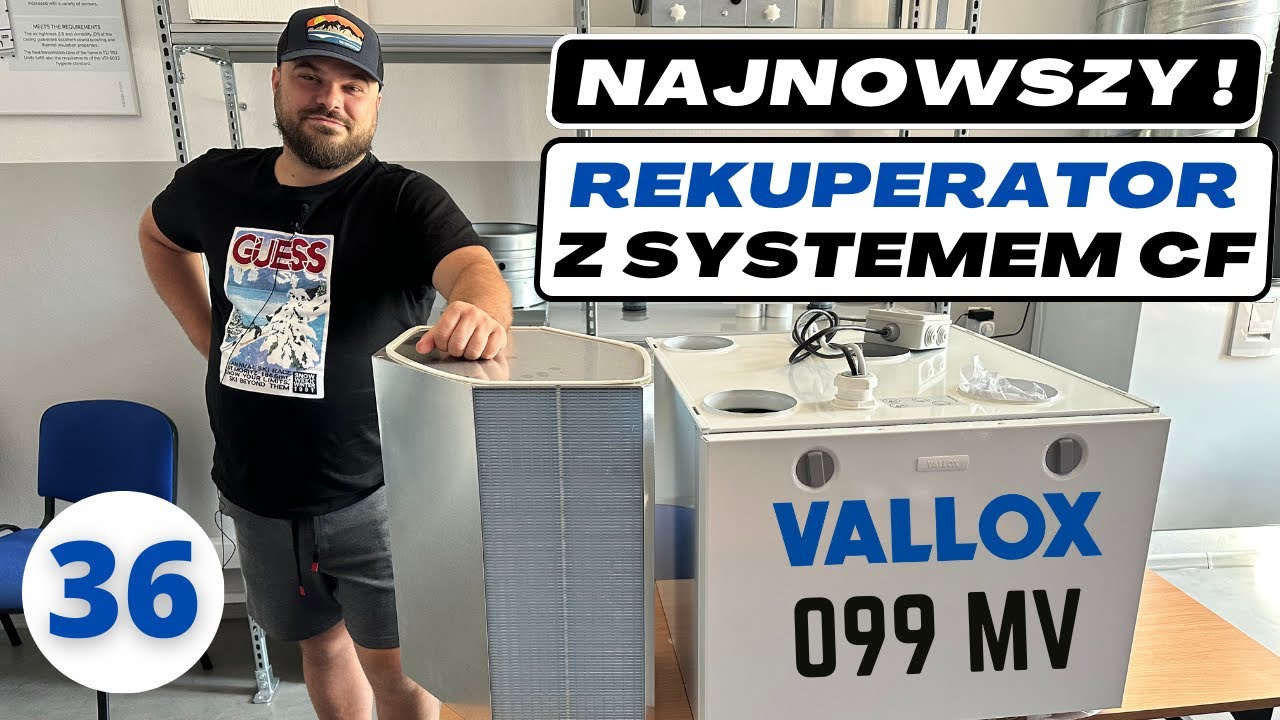 Skandynawski rekuperator Vallox 099 MV - pierwsza jednostka Vallox z CF