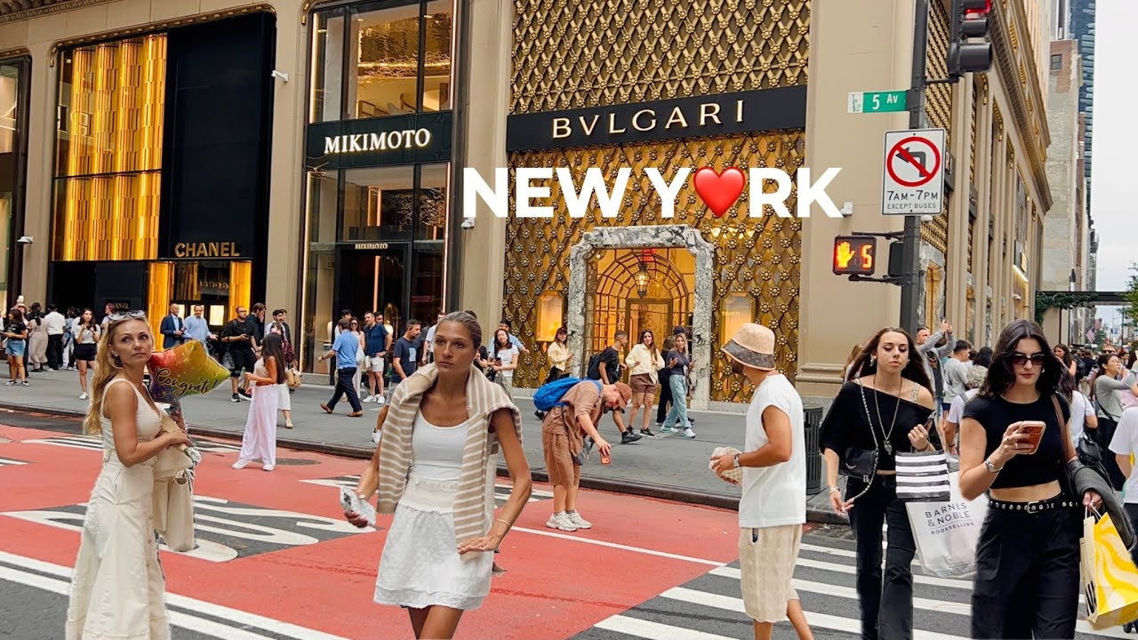 [4K]🇺🇸NYC Walk🗽End of Summer Vibes in New York City🚕🍃Lively Thursday in Midtown Manhattan | Aug 2026