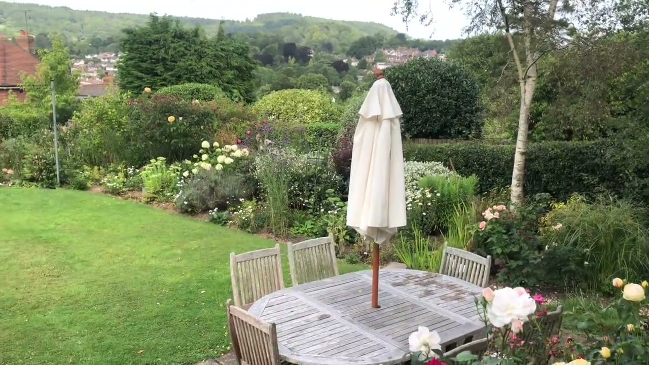 Sidmouth bnb Garden 3-8-24
