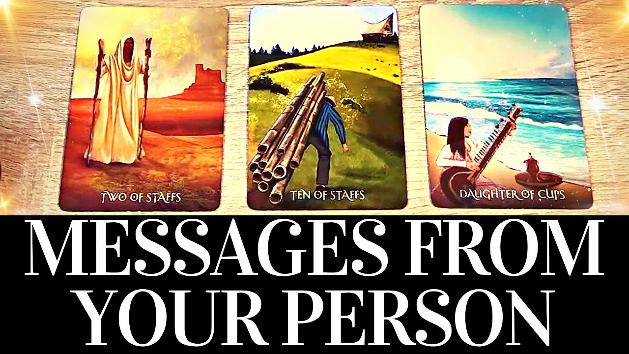 PICK A CARD 🔮❤️MESSAGES FROM THE PERSON ON YOUR MIND ❤️🔮 They Want YOU to Know THIS! 🌟 Tarot Reading
