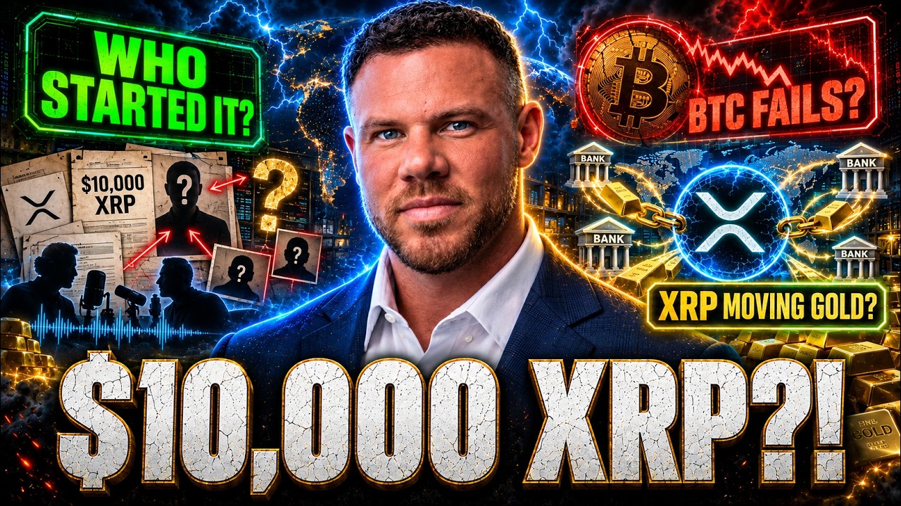 WHO CAME UP WITH THE $10,000 XRP NARRATIVE? - BTC FAILS IF XRP FAILS! - XRP MOVING GOLD?
