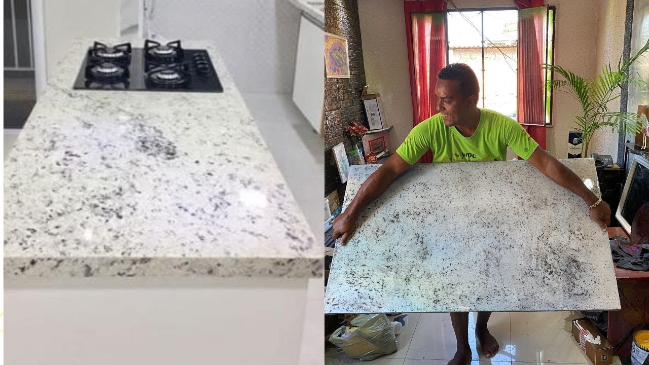 como fazer seu próprio granito branco Dallas a NASA tem que estudar esse pintor