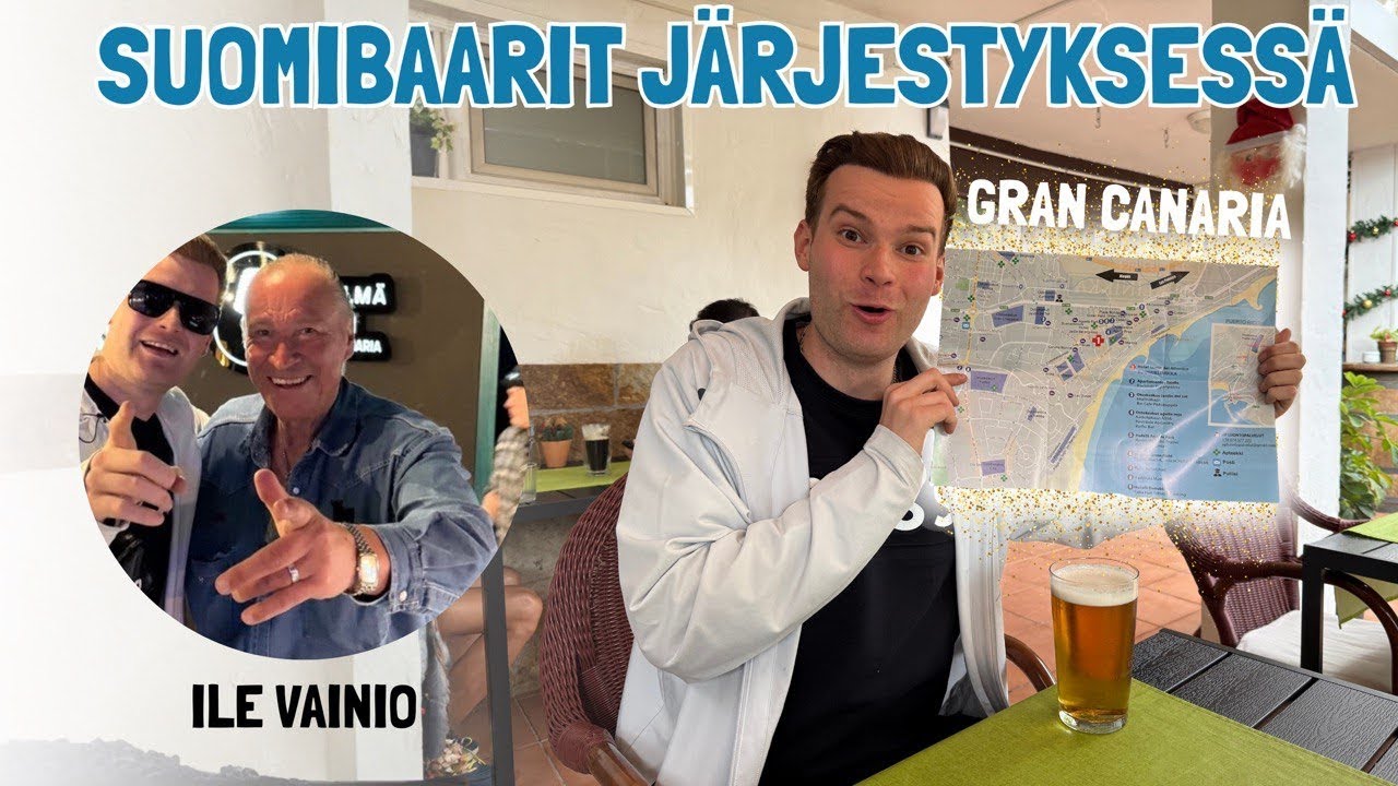 Kierretään KAIKKI Gran Canarian Suomibaarit!