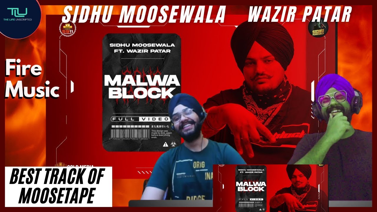 Malwa Block (Official Video) | Sidhu Moose Wala | Moosetape | Reaction + Review | #tlu #tlufam