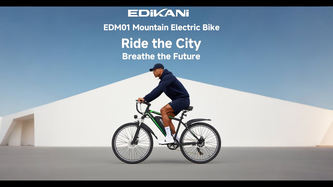 Edikani ED-M01 Mountain Electric Bike Installation Tutorial