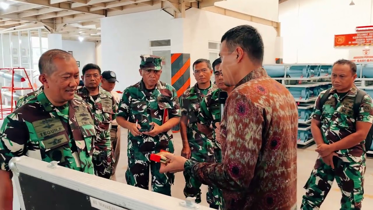 Kunjungan Kadislitbang TNI-AL Beserta Tim