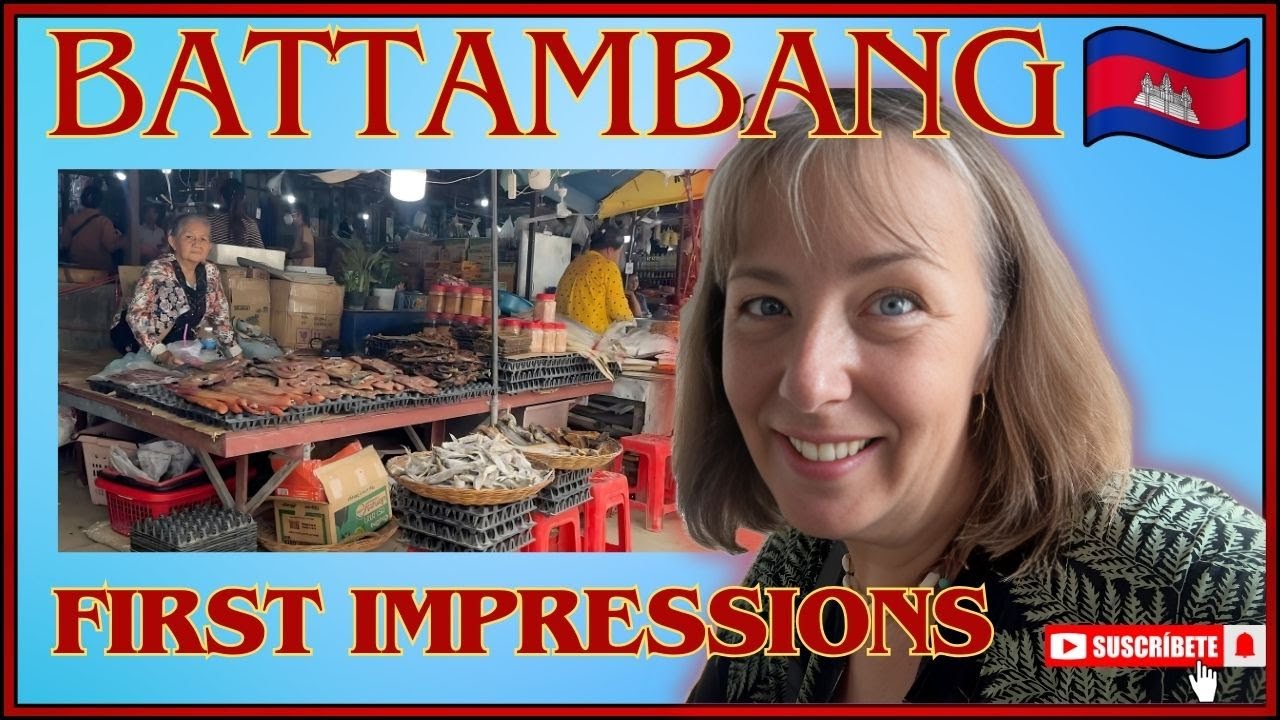 Battambang Cambodia Walking Tour + First Impressions