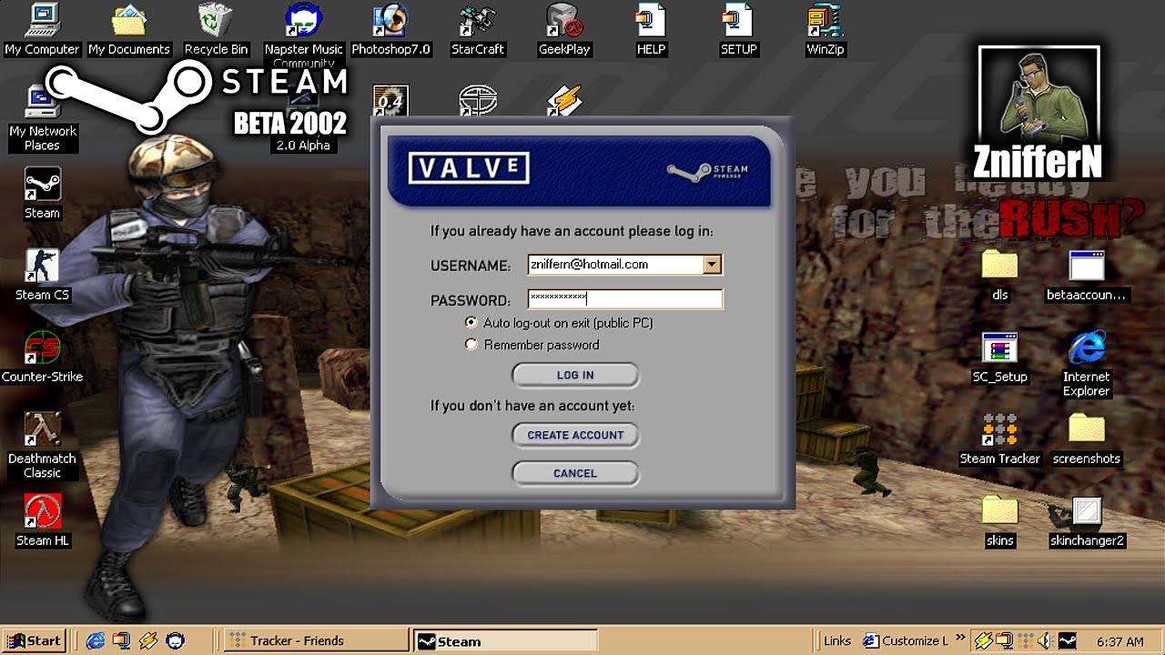 Steam Install 2002