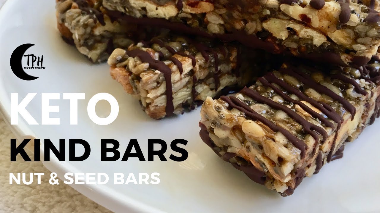 Keto Nut and Seed Bars | Low-Carb Kind Bar Recipe