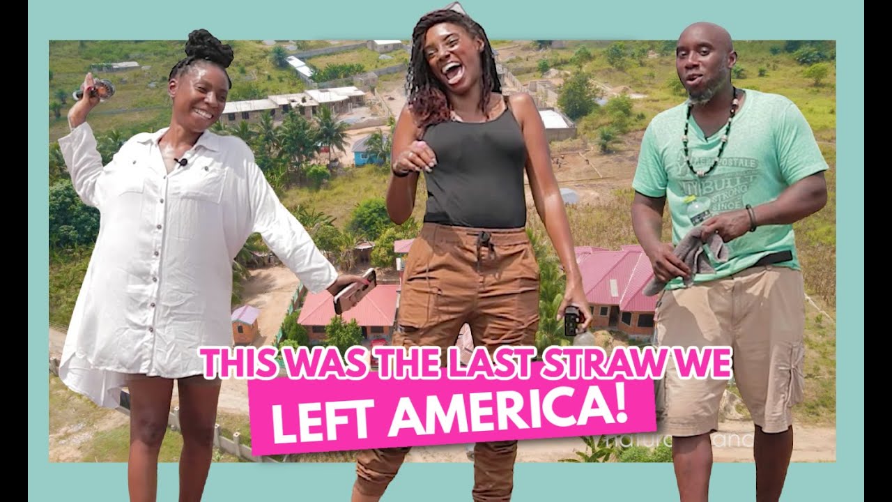 AMERICAN WIFE PICKS UP & MOVES TO GHANA WITH HUSBAND TO PURSUE THIS DREAM!