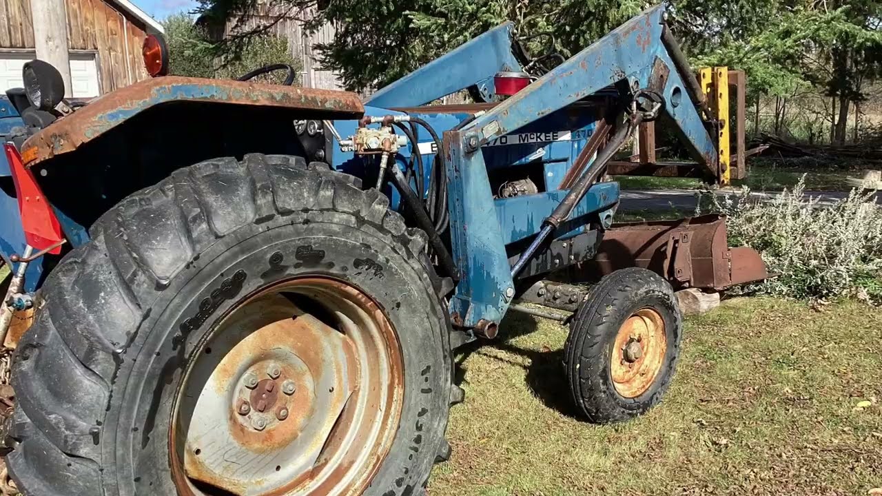 70 hp EBRO w/Perkins Diesel & loader.