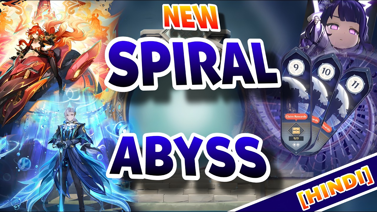[HINDI] NEW SPIRAL ABYSS  |  F2P Gameplay  |  Genshin Impact #genshinimpactindia #genshinimpact