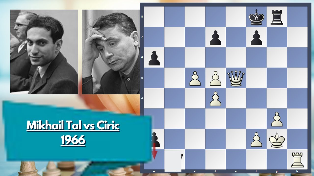 Taming Drago || Mikhail Tal vs Dragoljub Ciric || 1966