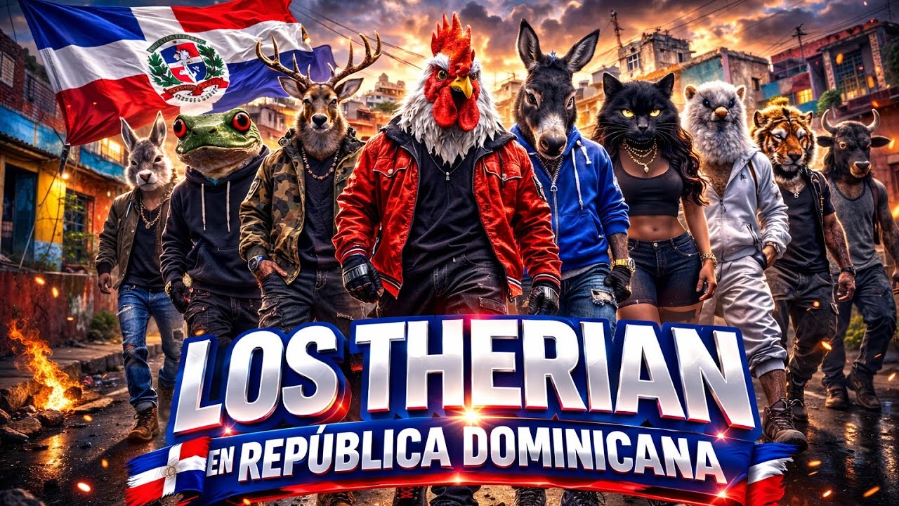 ASÍ SON LOS THERIAM EN DOMINICANA..