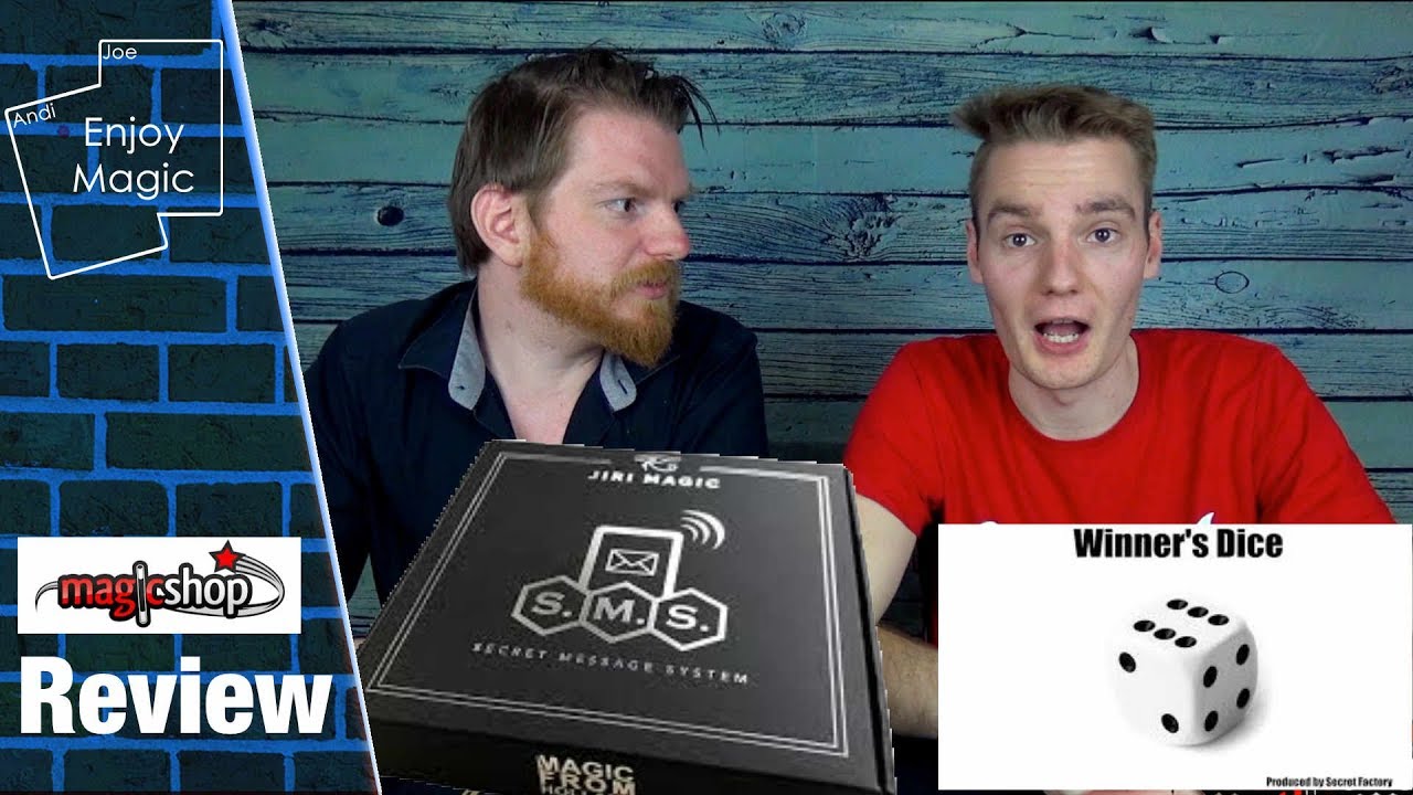 Winners Dice (Secret Factory) & SMS (Jiri Magic) || Enjoy Magic Review