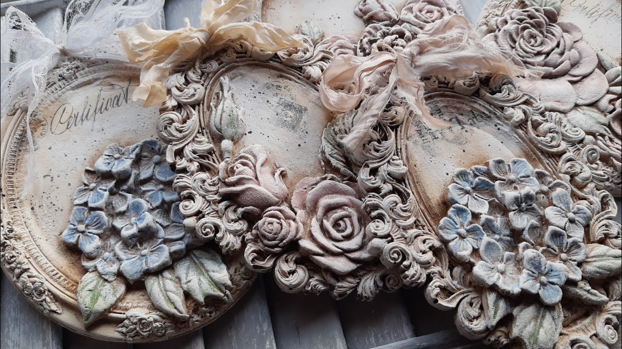 Shabby Chic Ornaments 🤎 Vintage Home Decor 🤎