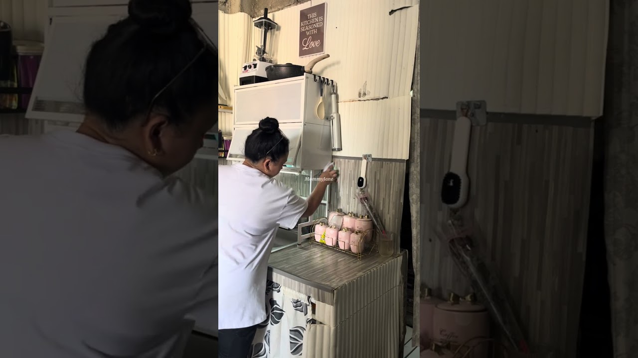 Kung dati tinamad talagang mag linis ng kusina sa dami ng gamit ngayon kahit araw araw na ulit 😊 