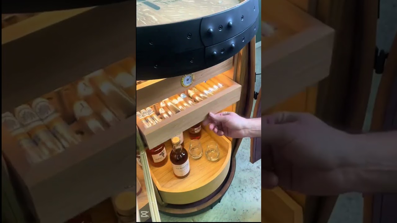 The Ultimate Whiskey and Cigar Humidor