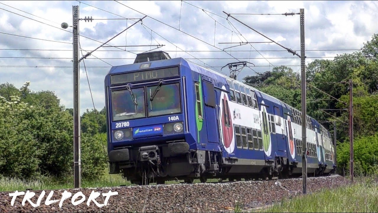 TTX, TER et Transilien P à Trilport