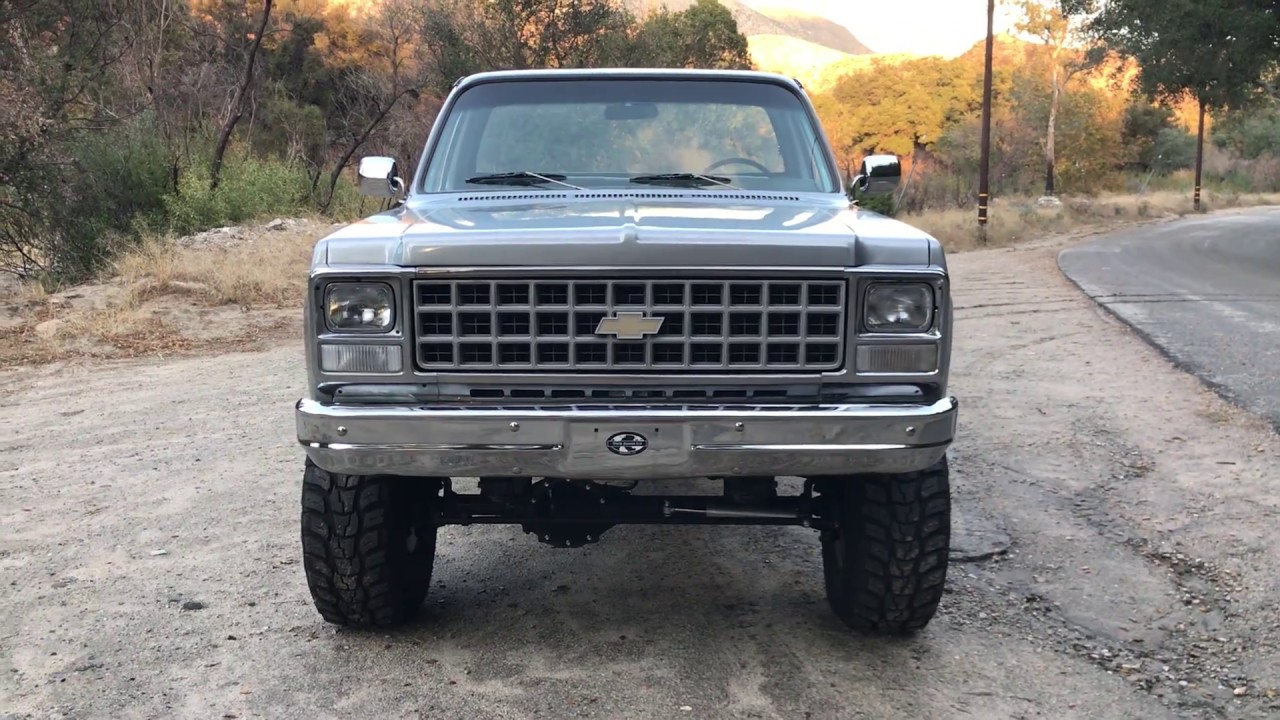 1980 Chevy Scottsdale 4x4 Restored