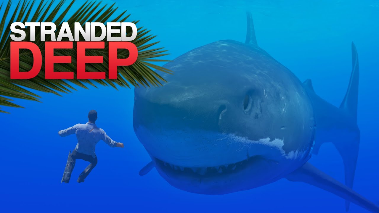 MASSIVE MEGALODON FIGHT! Stranded Deep S4 Episode 24