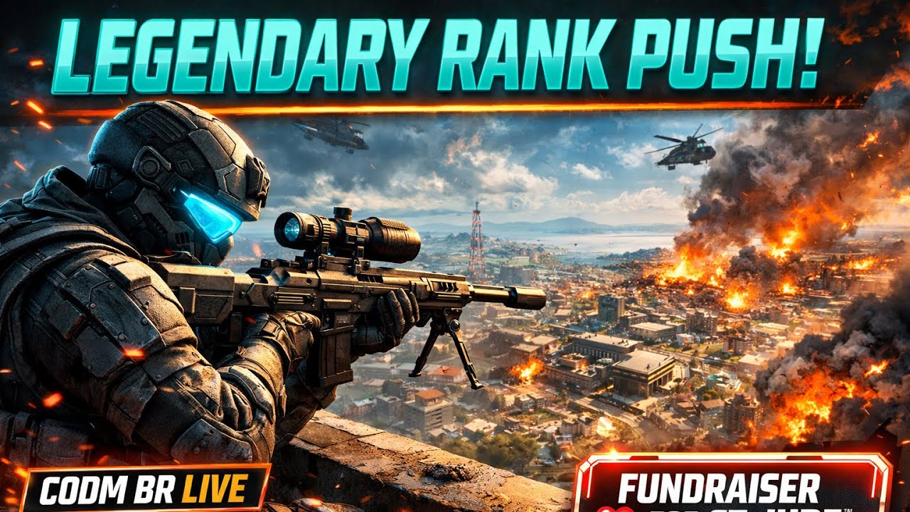 LEGENDARY RANK PUSH! 🏆 CODM Battle Royale Live (High Kills) | UrAvgGamer868